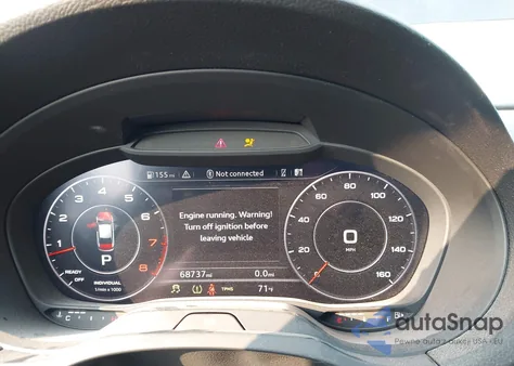 2019 Audi A3 45 Premium из США, поврежденный, VIN WAUJEGFF9K1018372